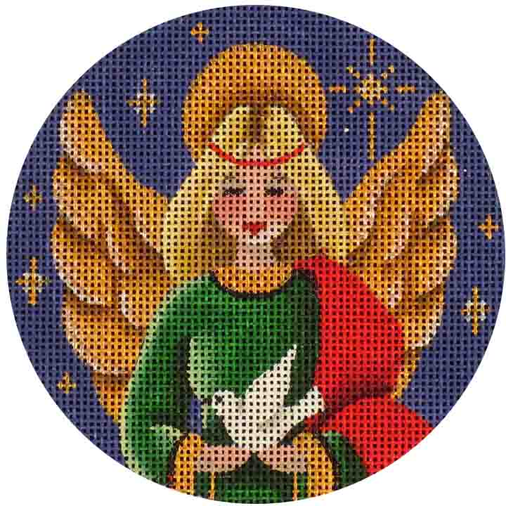 72I - Dove Angel Ornament