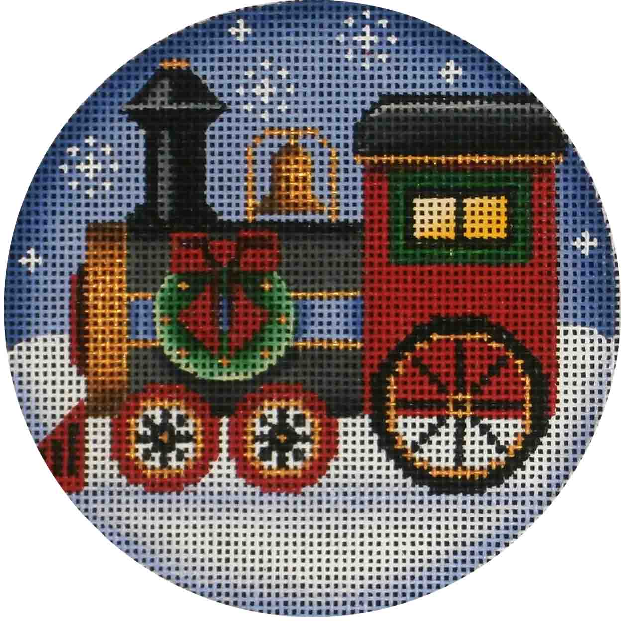 72K - Christmas Train Ornament