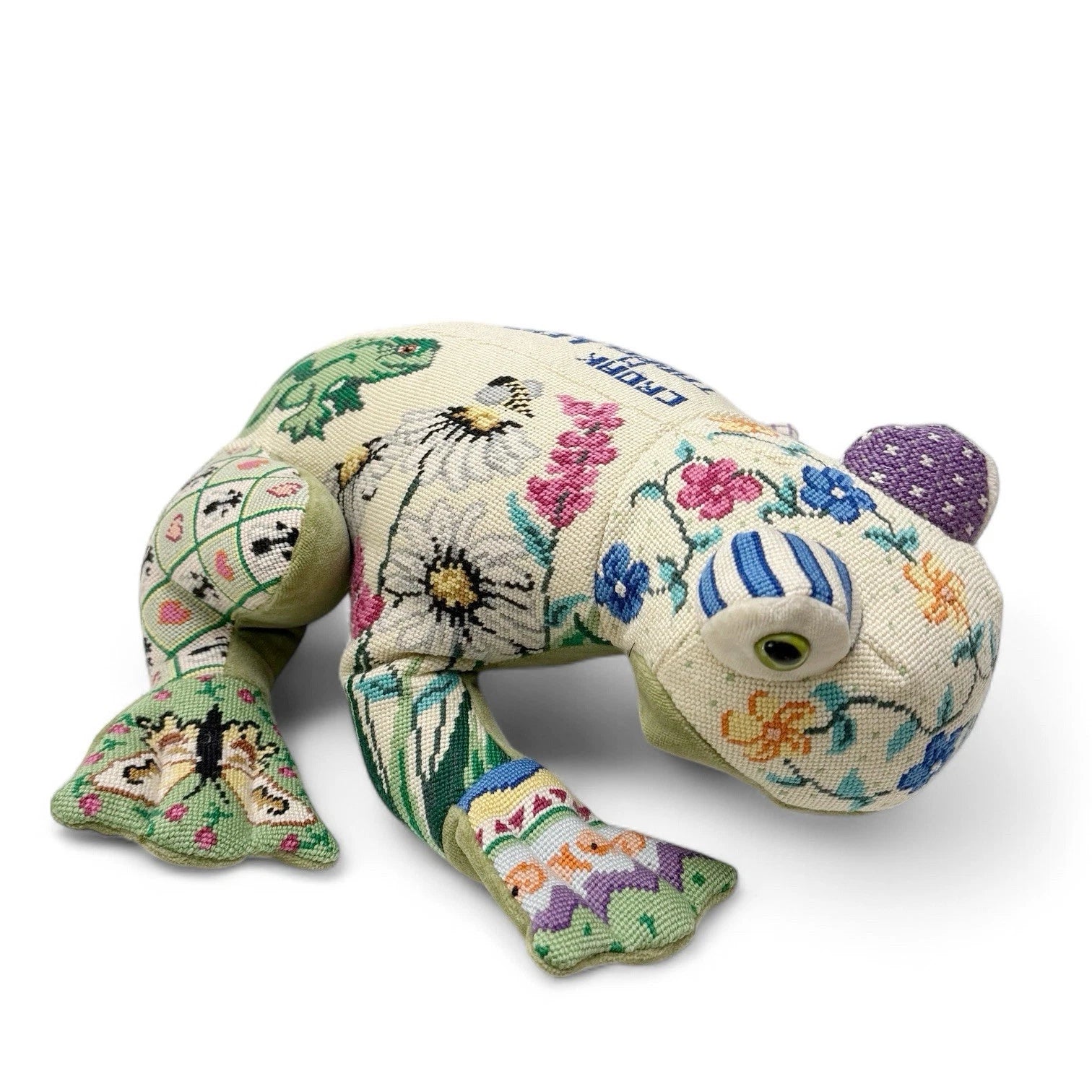 7370 - 3D Frog - Patchwork - "Austin"