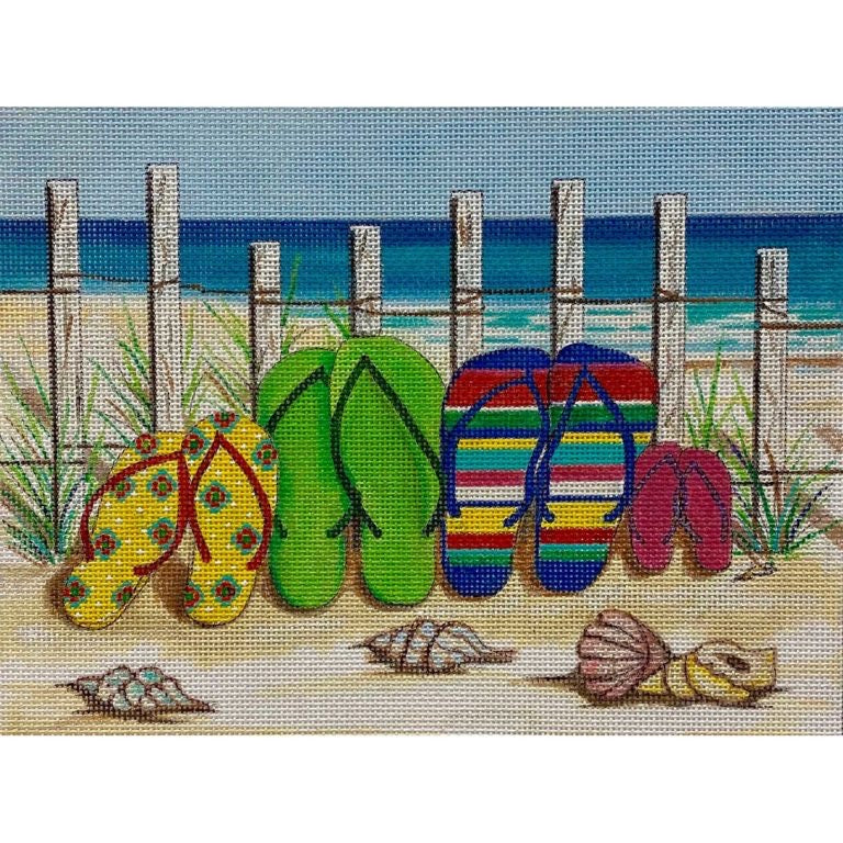 AP-4224 Flip Flops on Beach