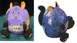 830 - Pudgie Halloween Cat