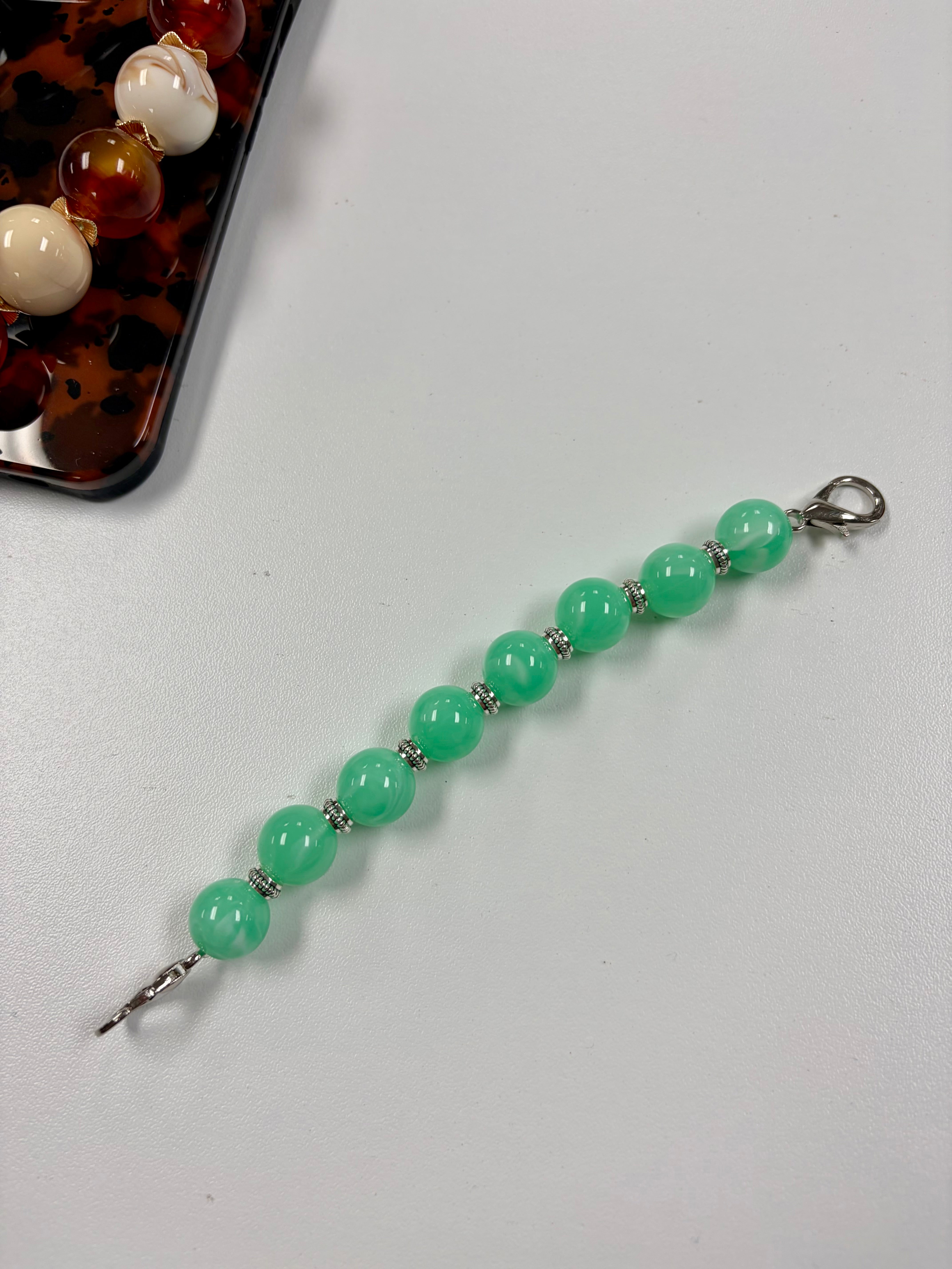 Charming Beads Phone Strap & Attachments (Case not included)
