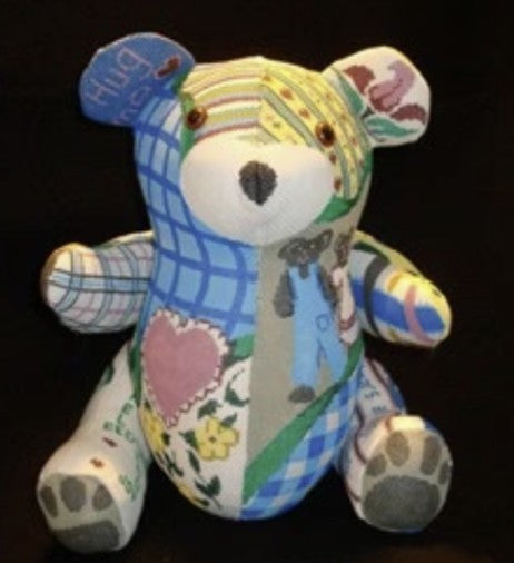 905 - Teddy Bear, Patchwork "Tommy"