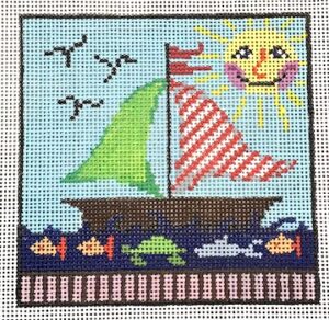 9142 - Mini Sailboat with Sunface