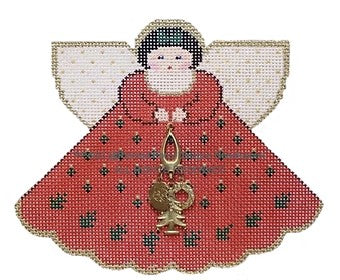 PP923 - Angel: Merry Christmas (Red)