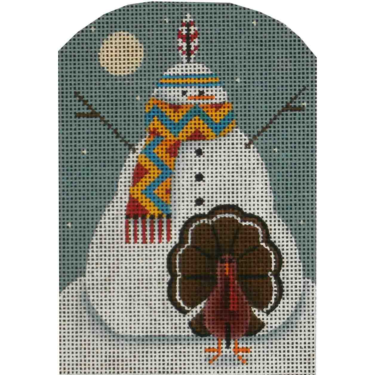 95G - Thanksgiving Snowman