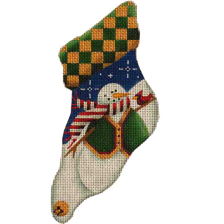 96B - Snowman Mini Sock