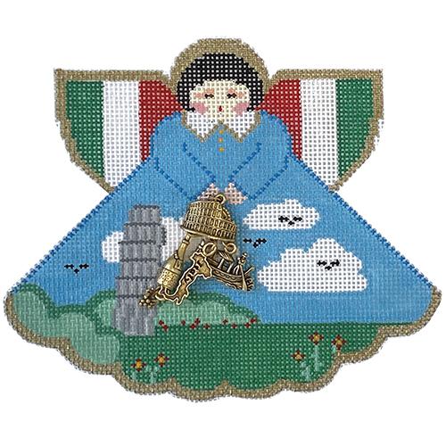 PP994AD - Angel: Italian (Tower of Pisa)
