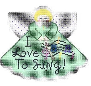 PP996DJ - Angel: I Love to Sing (Green)