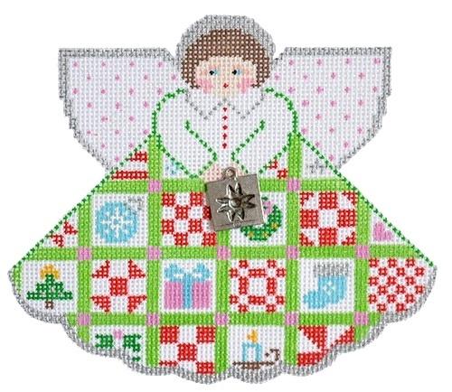 PP996HY - Angel: Christmas Quilt (Multi)