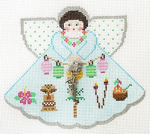 PP996KH - Angel: Tiki Hut (Light Blue)