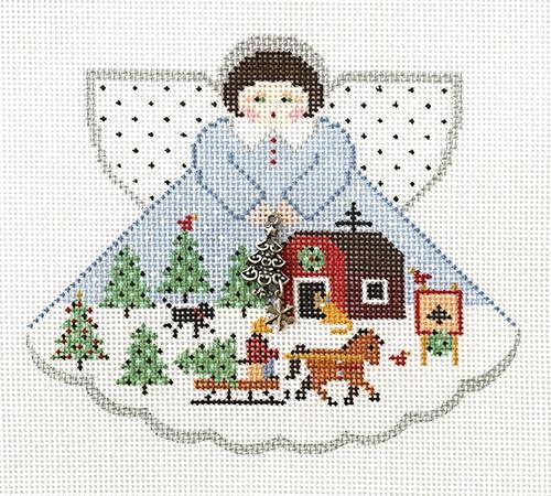 PP996GH - Angel: Christmas Tree Farm (Scene)