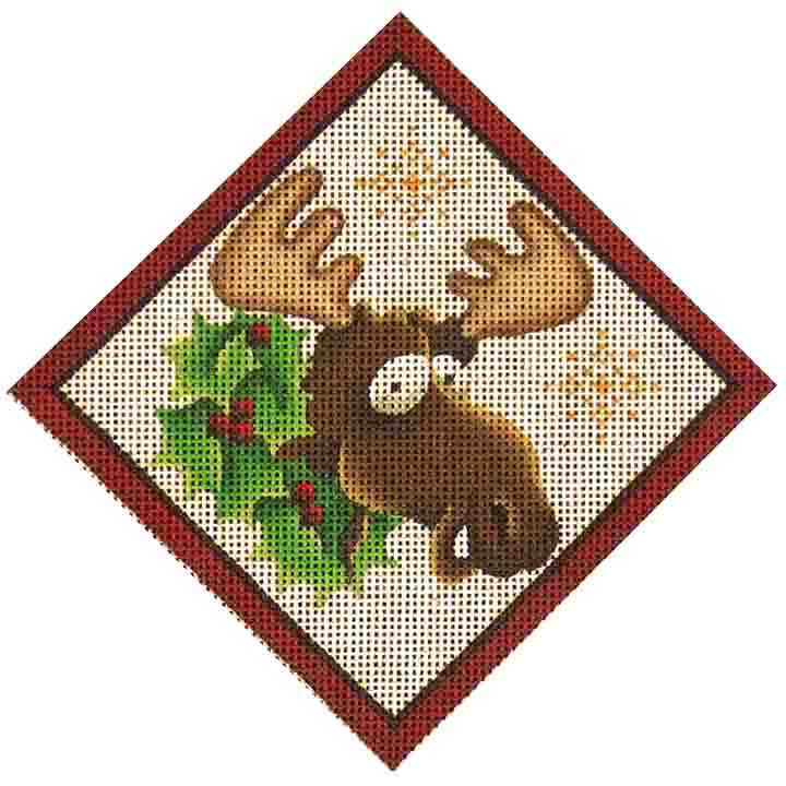99A - Moose with Wreath