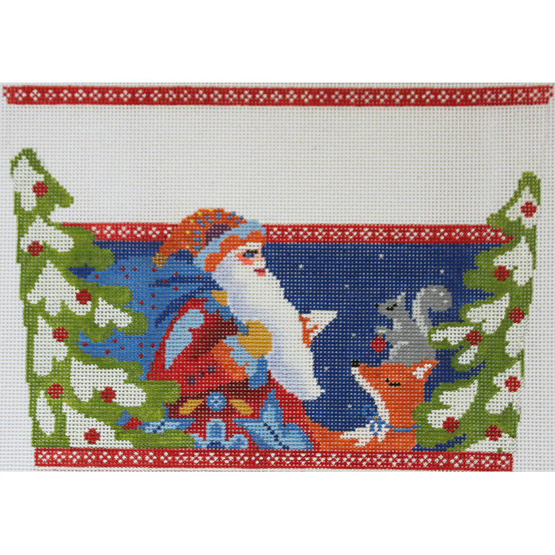 AC099 - Cuff - Santa with Fox
