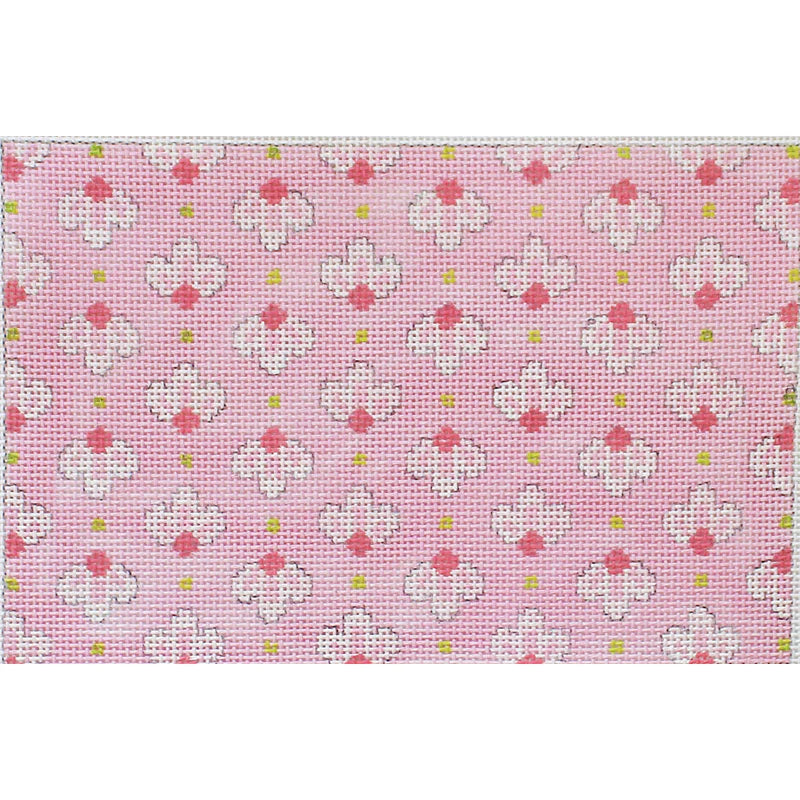 AC120A - Pink Floral Clutch Purse