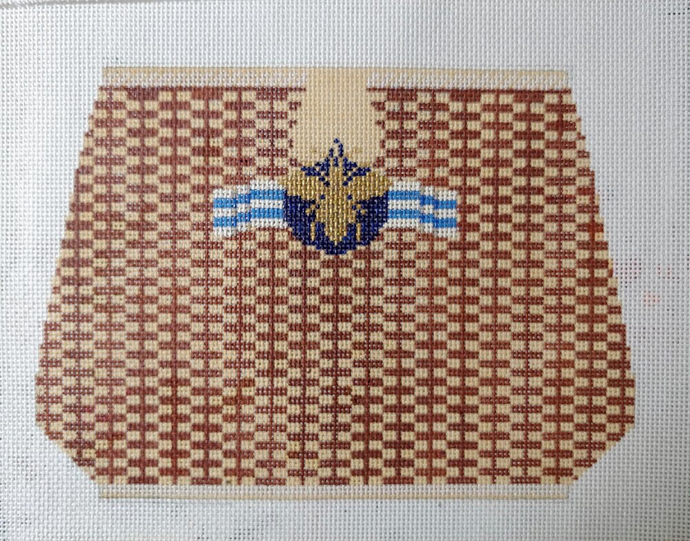 AF04B - Large Nantucket Basket with Bee