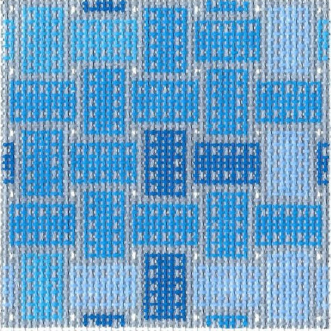 AF165D - 4" Ribbon Insert - Denim