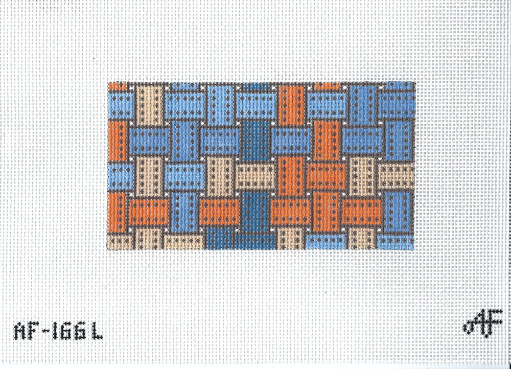 AF166L - 6" x 3.25" Ribbon Insert - Leather