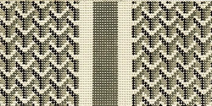 AF24 - Y Pattern Eyeglass Case or Insert (Single Side)