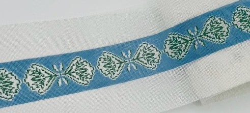 AF77 - Green Flower Cross Body Strap