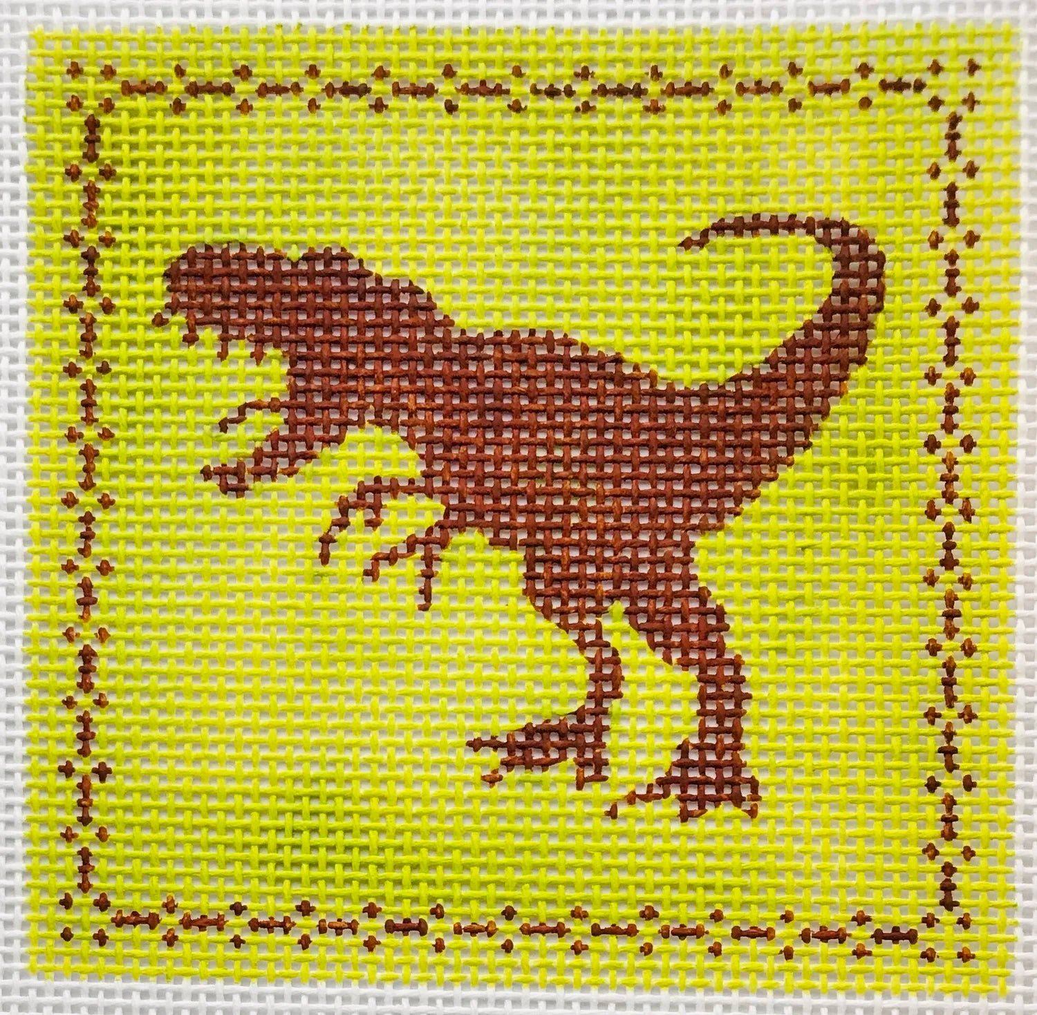 AL204 - Brown on Green T Rex