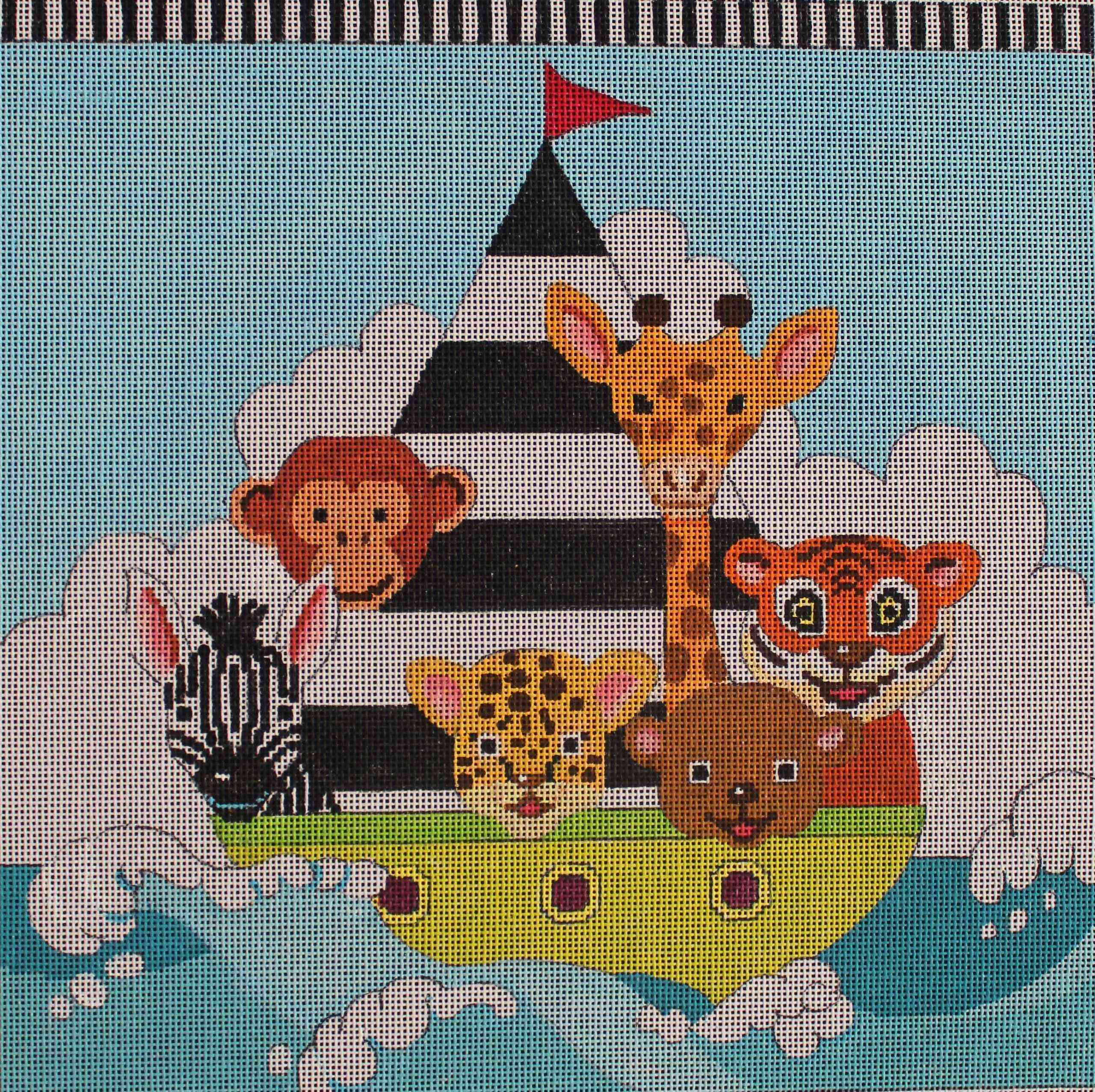 AN352 - Animals on Sailboat