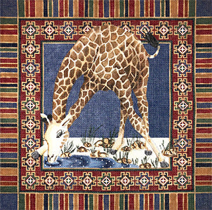 AP 10 PO 23 - Zumgaligali Giraffe with Border