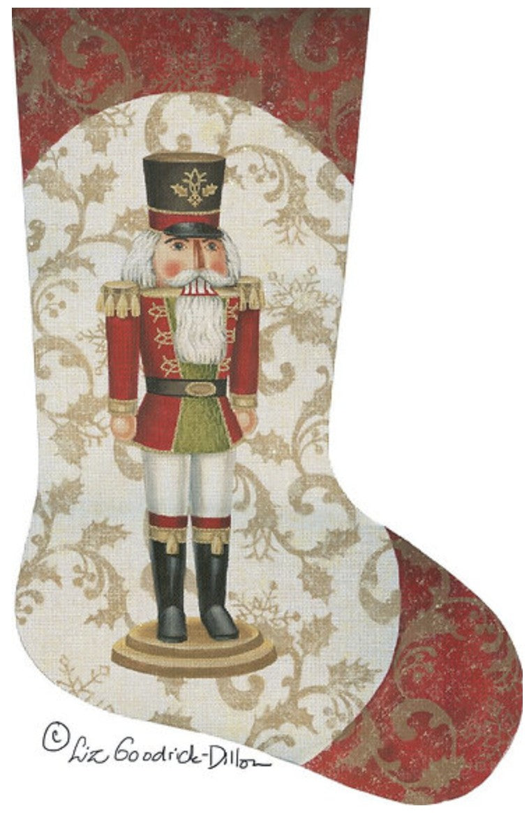 LGDAXS476 - Red Nutcracker Stocking