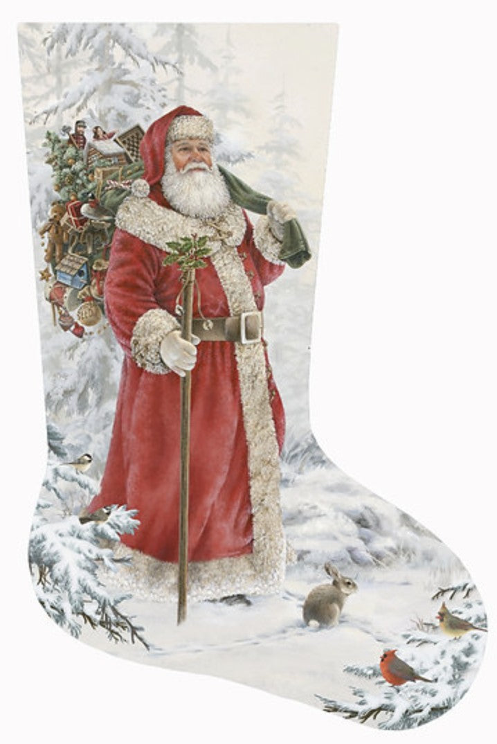 LGDAXS481 - Wilderness Santa Stocking