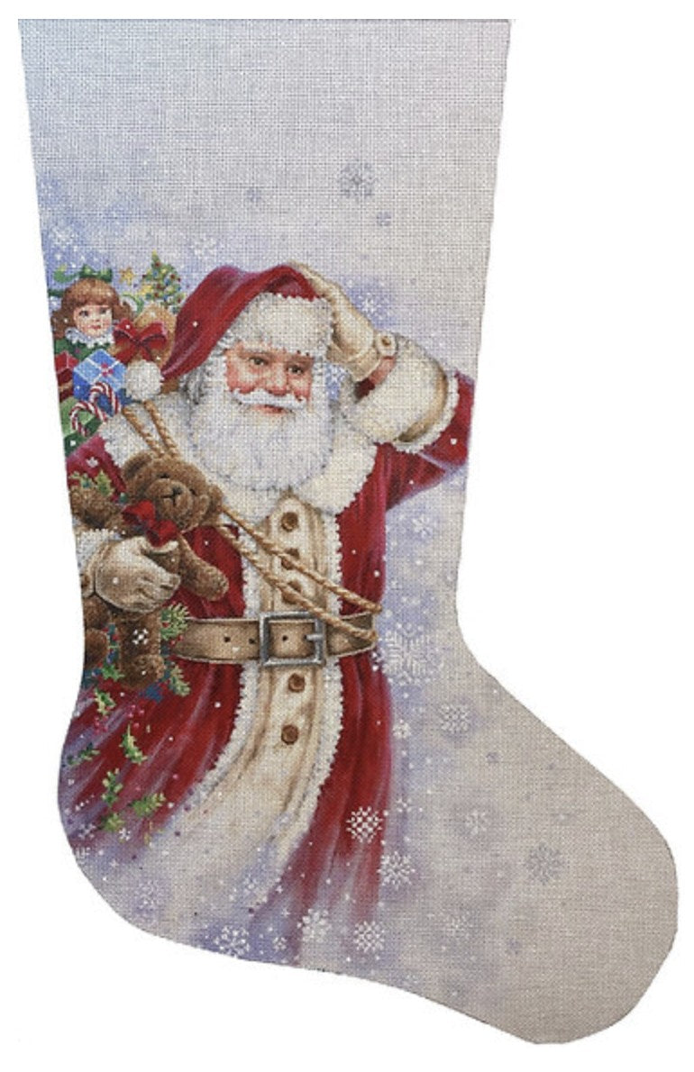 LGDAXS487 - Blizzard Santa Stocking