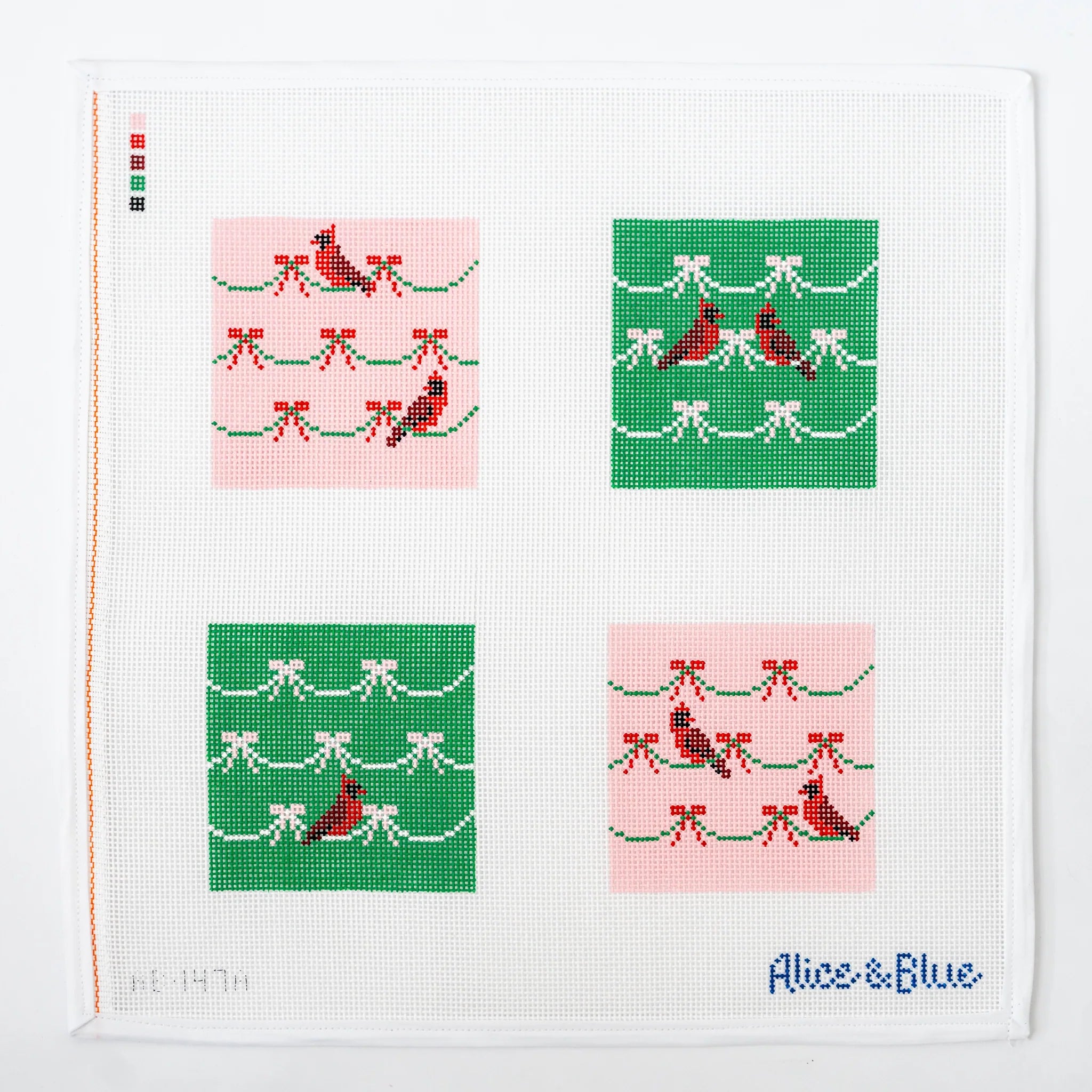 AB-147A - All Wrapped Up Cardinal Coaster Set