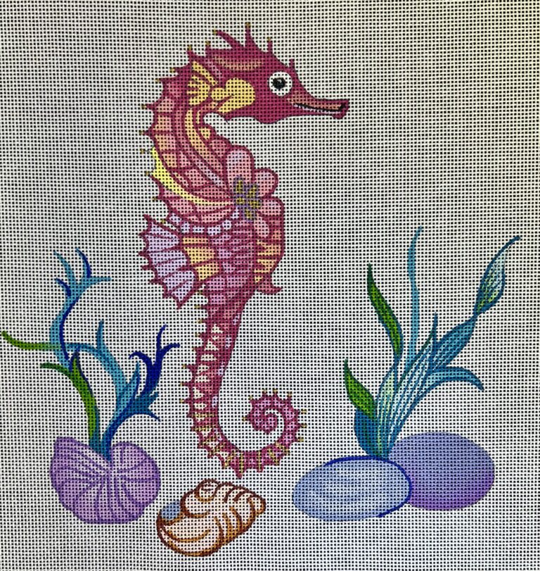 B-01 - Seahorse with Shells