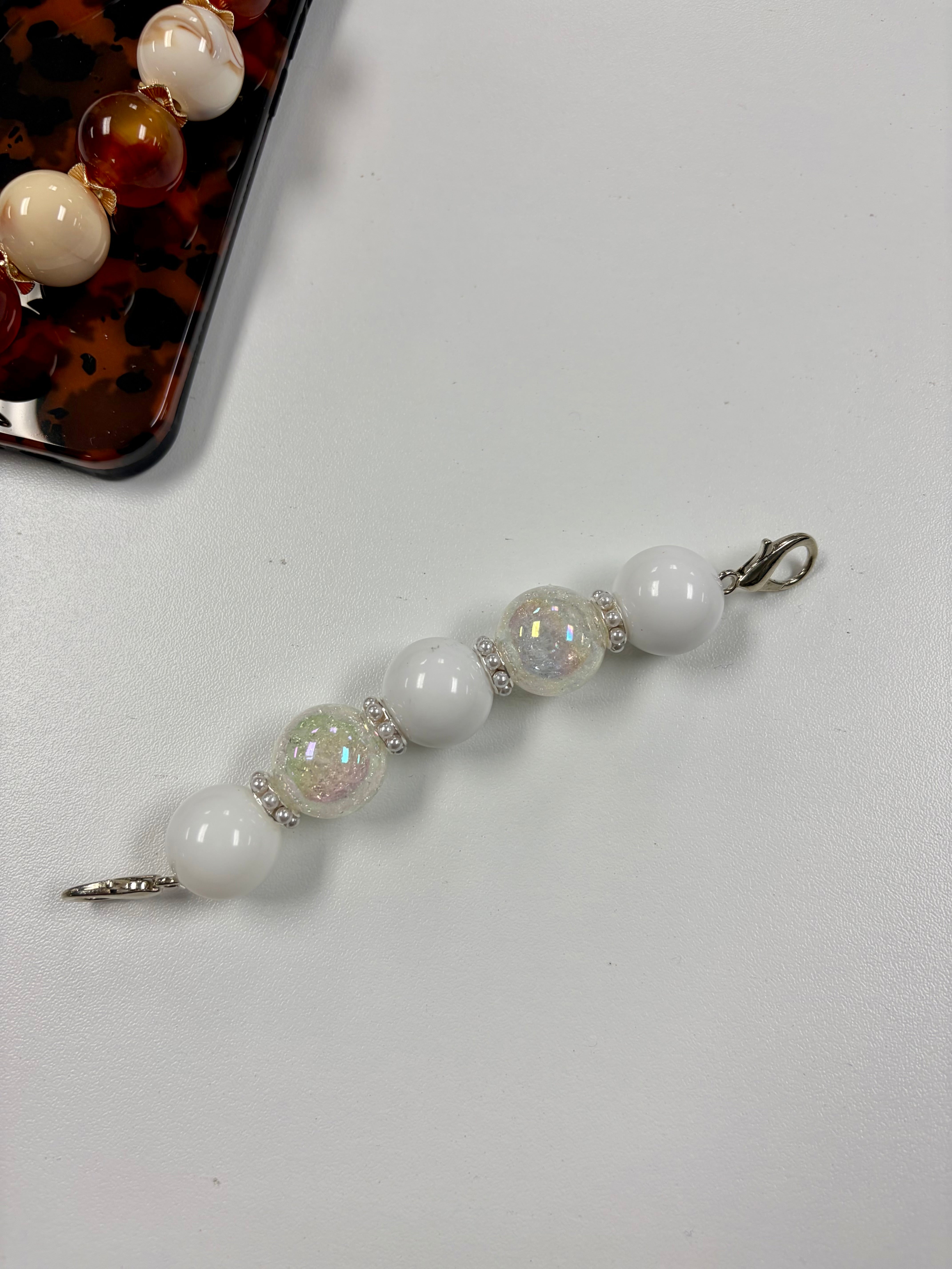Charming Beads Phone Strap & Attachments (Case not included)