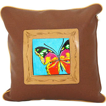 BAG53 - Leather Pillow - Discontinued