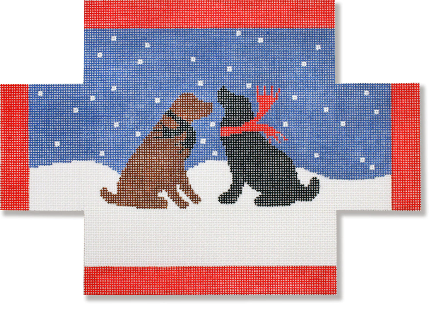LM-BC05 - Evening Snow Dog