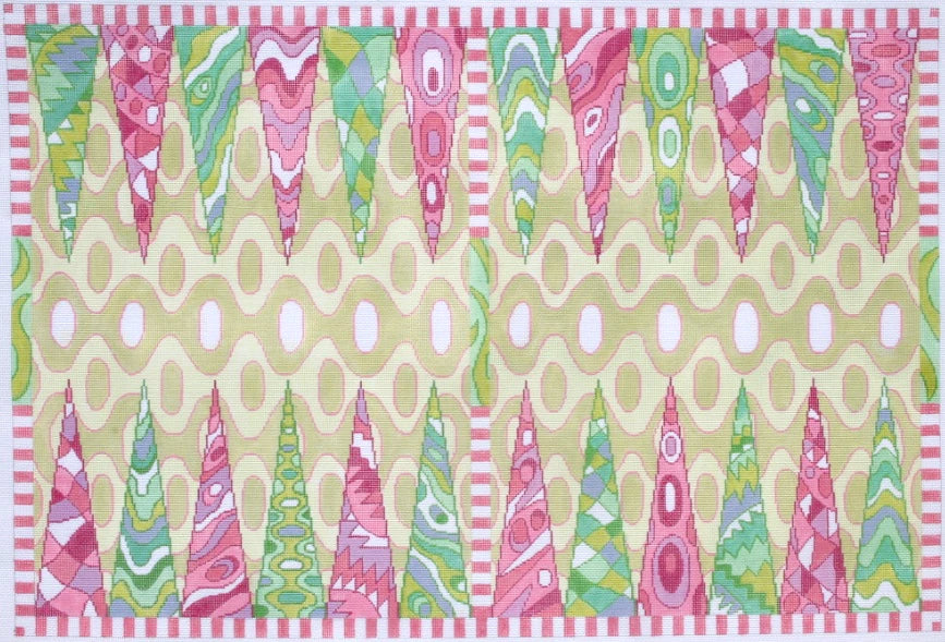 BGB-02 - Pucci-Inspired - Pinks, Greens, Lavender and Coral