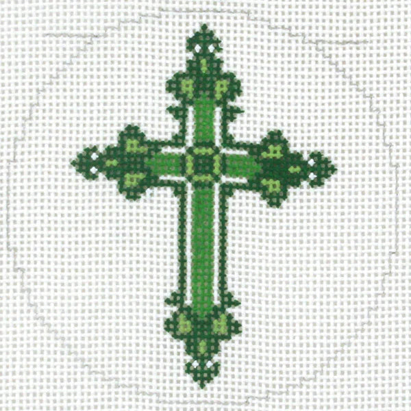 BJ216 - Lime Green Cross