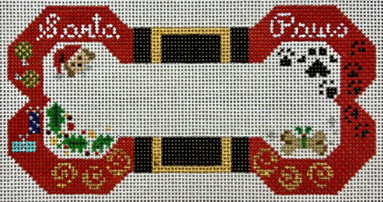 BP-109 - Dog Bone - Santa Paws
