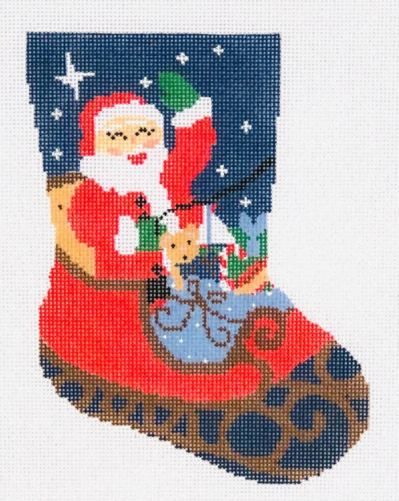 BS-02 - Santa Sleigh Mini Stocking