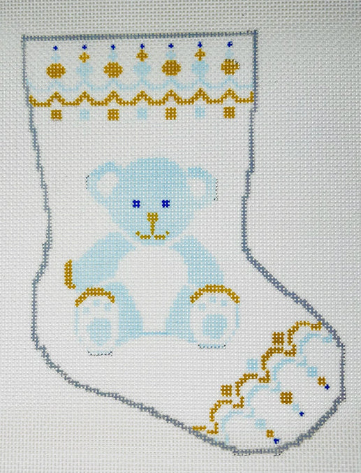 BS-54 - Blue Bear Mini Stocking