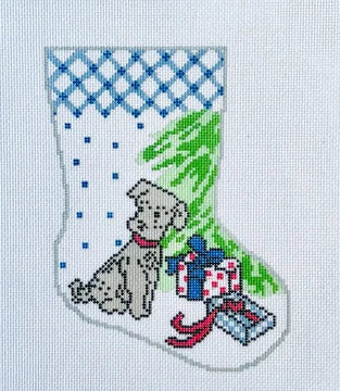BS-72 - Are Those for Me Puppy? Mini Stocking