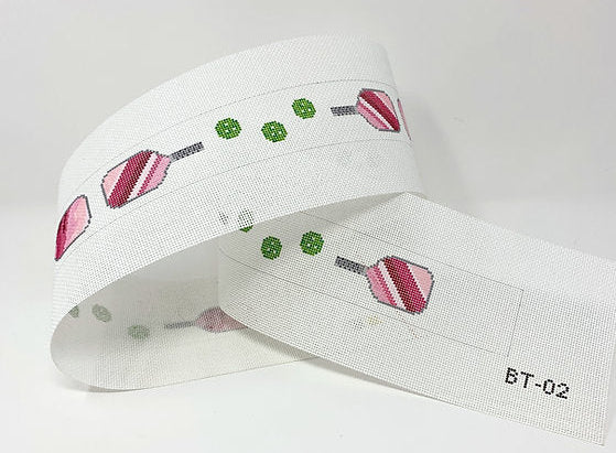 BT-02 - Pickleball Belt - Green & Pink