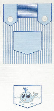 C-11 - Overalls - Blue, Whale