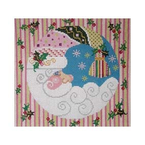 ST-C420 - Santa Moon Face Pillow