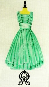 C-507D - Party Dress - Mint Green