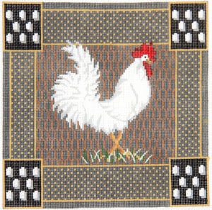 C-8 - Rooster - White