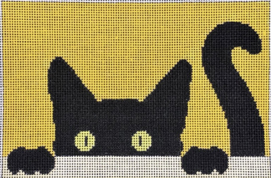 C102C2-13 - Peeky Kitty with Paws and Tail
