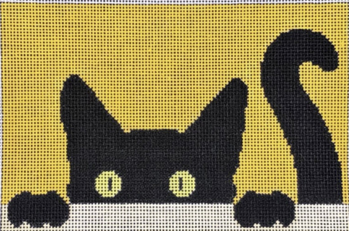 C102C2 - Peeky Kitty with Paws and Tail