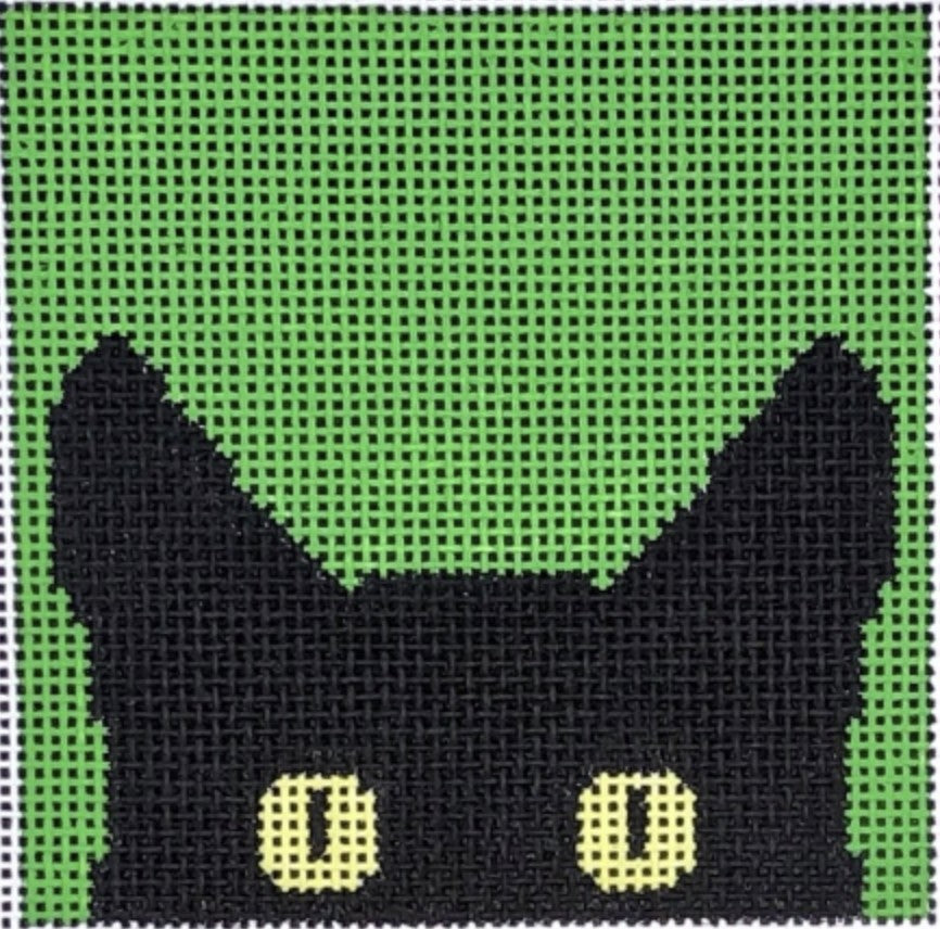 C102W2 - Warhol Kitty - Green