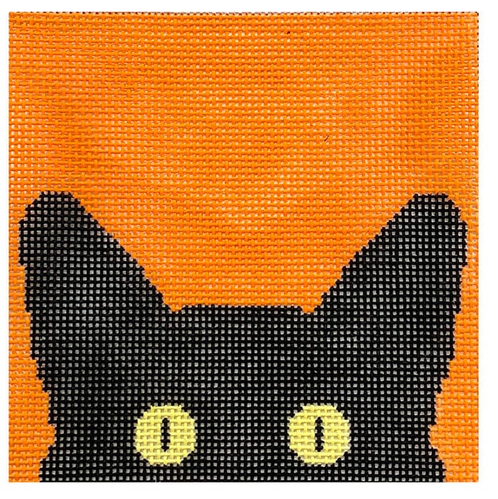 C102W3 - Warhol Kitty - Orange